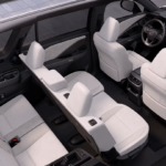 overhead interior view of the 2026 Lexus TX