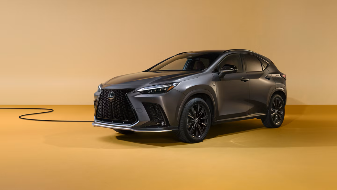 2026 Lexus NX PHEV with charging cable