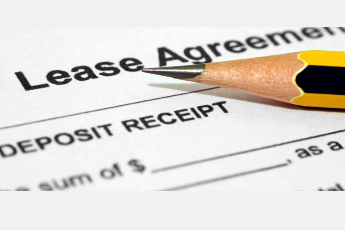 Lease agreement paperwork