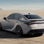 Iridium silver 2026 Lexus IS 350 parked